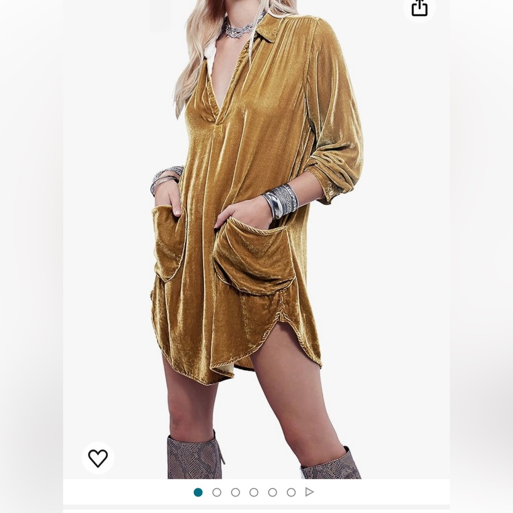 free people velvet shirt dress Free People | Dresses | Free People Luxe Velvet Shirt Dress